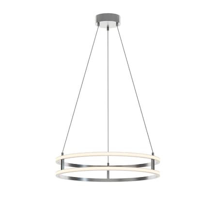Afx Gemini 24-in. LED Pendant - Painted Nickel GEMP24LAJUDNP